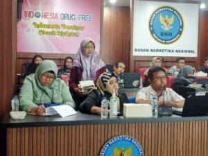 Rapat lanjutan Penyusunan Draf Dokumen Kolaborasi Penanganan Kawasan Rawan Tanaman Terlarang dan Kawasan Rawan Penyalahgunaan serta Peredaran Gelap Narkoba