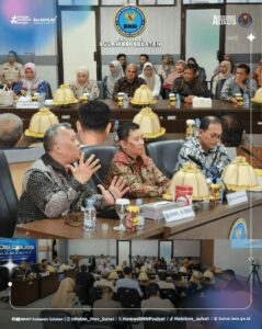 INSPEKTORAT UTAMA BNN MENGIKUTI TAKLIMAT AWAL PEMERIKSAAN INTERIM LK BNN TAHUN 2025 DI BNNP SULAWESI SELATAN